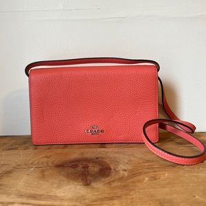 Coach Foldover Crossbody Clutch